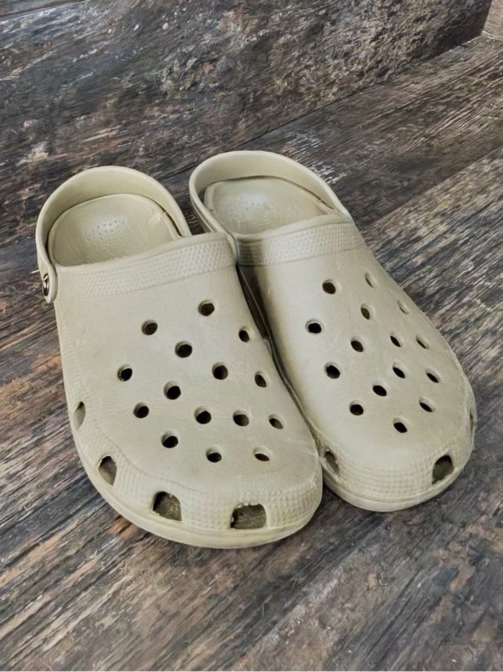 Veg Classic Slip-On Clog Mule in Light Tan